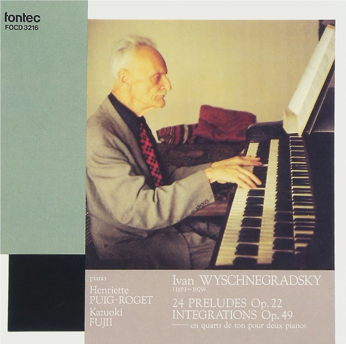 ヴィシネグラツキー:四分音システムピアノのための作品集